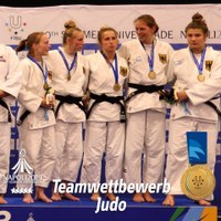 30. Sommer-Universiade: Judoka holen Bronze-Medaille nach Deutschland