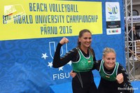 WUC Beachvolleball: Nadja Glenzke und Sandra Ittlinger mit tollen Resultaten