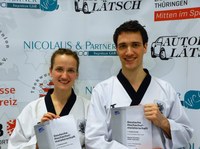 Zweifach Gold im Taekwondo für die HU Berlin